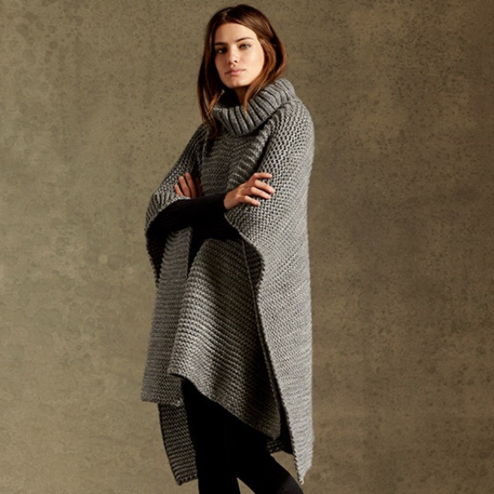 UGG Robbyn Turtle Neck Oversize Tunic Poncho